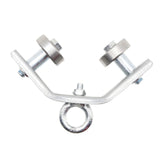 Maxbell Crane Bearing Wheel Parts Crane Bearing Wheel Pulley for Lifts Heavy Objects 50x50 Lifting Circle Type