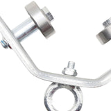 Maxbell Crane Bearing Wheel Parts Crane Bearing Wheel Pulley for Lifts Heavy Objects 50x50 Lifting Circle Type