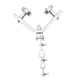 Maxbell Crane Bearing Wheel Parts Crane Bearing Wheel Pulley for Lifts Heavy Objects 40x40 Long Clip Type