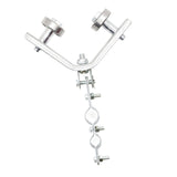Maxbell Crane Bearing Wheel Parts Crane Bearing Wheel Pulley for Lifts Heavy Objects 40x40 Long Clip Type