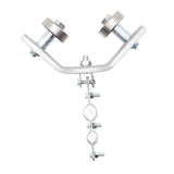 Maxbell Crane Bearing Wheel Parts Crane Bearing Wheel Pulley for Lifts Heavy Objects 50x50 Long Clip Type