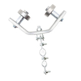 Maxbell Crane Bearing Wheel Parts Crane Bearing Wheel Pulley for Lifts Heavy Objects 50x50 Long Clip Type