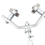 Maxbell Crane Bearing Wheel Parts Crane Bearing Wheel Pulley for Lifts Heavy Objects 50x50 Long Clip Type