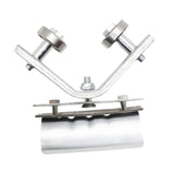 Maxbell Crane Bearing Wheel Parts Crane Bearing Wheel Pulley for Lifts Heavy Objects 40x40 Flat tile Type