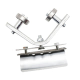 Maxbell Crane Bearing Wheel Parts Crane Bearing Wheel Pulley for Lifts Heavy Objects 40x40 Flat tile Type