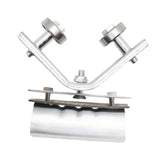 Maxbell Crane Bearing Wheel Parts Crane Bearing Wheel Pulley for Lifts Heavy Objects 40x40 Flat tile Type