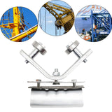 Maxbell Crane Bearing Wheel Parts Crane Bearing Wheel Pulley for Lifts Heavy Objects 40x40 Flat tile Type