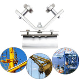 Maxbell Crane Bearing Wheel Parts Crane Bearing Wheel Pulley for Lifts Heavy Objects 40x40 Flat tile Type