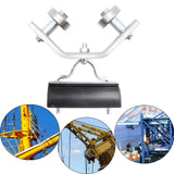 Maxbell Crane Bearing Wheel Parts Crane Bearing Wheel Pulley for Lifts Heavy Objects 50x50 Flat tile Type Nylon
