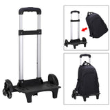 Maxbell Stair Climber with Six Wheels Hand Truck Moving Cart for Outdoor Lightweight Black