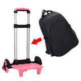 Maxbell Stair Climber with Six Wheels Hand Truck Moving Cart for Outdoor Lightweight Pink