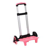 Maxbell Stair Climber with Six Wheels Hand Truck Moving Cart for Outdoor Lightweight Pink