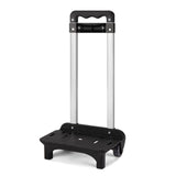 Maxbell Foldable Hand Truck with Two Wheels Moving Cart for Shopping Multifunctional Black