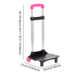 Maxbell Foldable Hand Truck with 2 Wheels Telescoping Handle for Outdoor Lightweight