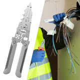 Maxbell Wire Plier Multifunction Wire Crimper Tool for Electricians Winding Dividing