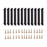 Maxbell 12x 45 Degree Angle Support Brackets Yard Patios Gazebo DIY Kit Corner Brace