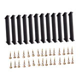 Maxbell 12x 45 Degree Angle Support Brackets Yard Patios Gazebo DIY Kit Corner Brace