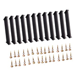 Maxbell 12x 45 Degree Angle Support Brackets Yard Patios Gazebo DIY Kit Corner Brace