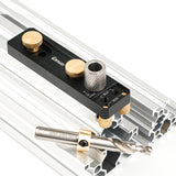 Maxbell Punch Locator Puncher Gear Drilling Positioning Aluminum Profile Drill Guide
