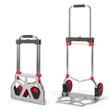 Maxbell Folding Hand Truck Portable Steel Foldable Hand Cart for Moving Home Travel
