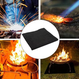 Maxbell Welding Blanket Fireproof Mat Insulation Pad Welders Heat Resistant Material 30x70CM Thickness 3MM