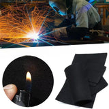 Maxbell Welding Blanket Fireproof Mat Insulation Pad Welders Heat Resistant Material 30x70CM Thickness 3MM
