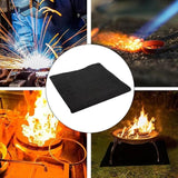 Maxbell Welding Blanket Fireproof Mat Insulation Pad Welders Heat Resistant Material 50x50CM Thickness 3MM