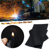 Maxbell Welding Blanket Fireproof Mat Insulation Pad Welders Heat Resistant Material 50x50CM Thickness 5MM