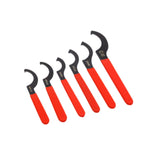 Maxbell 6x C Hook Spanner Premium Multifunction Easy to Store C Shape Spanner Wrench