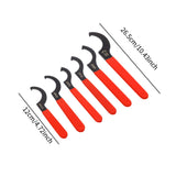 Maxbell 6x C Hook Spanner Premium Multifunction Easy to Store C Shape Spanner Wrench