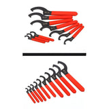 Maxbell 10x C Hook Spanner Assembly Premium Handheld Practical C Type Wrench Spanner