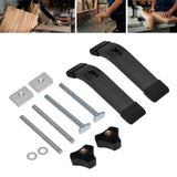 Maxbell 2Pcs T Track Hold Down Clamps Gifts Work Fixturing for Panels Vertical Mills
