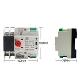 Maxbell Dual Power Automatic Transfer Switch Commercial City Attachment 2P 100A 220V