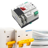Maxbell Dual Power Automatic Transfer Switch Commercial City Attachment 2P 100A 220V
