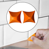 Maxbell 2 Pieces Seam Tools Practical Wear Resistant Caulking Tools for Home Furnish
