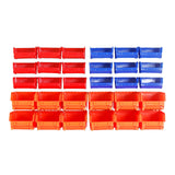 Maxbell 30x Wall Mounted Storage Rack System for Shop and Garage Storage Beads Tools