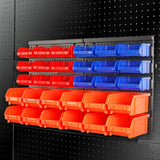 Maxbell 30x Wall Mounted Storage Rack System for Shop and Garage Storage Beads Tools