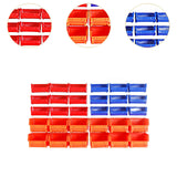 Maxbell 30x Wall Mounted Storage Rack System for Shop and Garage Storage Beads Tools