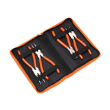 Maxbell 4Pcs Snap Ring Pliers Set for Farm Machinery Versatile Retaining Ring Pliers