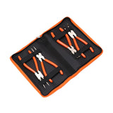 Maxbell 4Pcs Snap Ring Pliers Set for Farm Machinery Versatile Retaining Ring Pliers