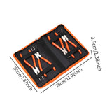 Maxbell 4Pcs Snap Ring Pliers Set for Farm Machinery Versatile Retaining Ring Pliers
