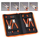 Maxbell 4Pcs Snap Ring Pliers Set for Farm Machinery Versatile Retaining Ring Pliers