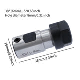 Maxbell er11 Extension Rod Sturdy CNC Milling Extension Rod Deep Hole Processing 8mm