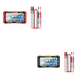 Maxbell Multimeter Digital Display Outdoor Work Practical Thermometer and Hygrometer Red