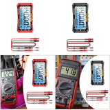 Maxbell Multimeter Digital Display Outdoor Work Practical Thermometer and Hygrometer Red