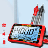 Maxbell Multimeter Digital Display Outdoor Work Practical Thermometer and Hygrometer Red