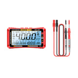 Maxbell Multimeter Digital Display Outdoor Work Practical Thermometer and Hygrometer Red