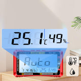 Maxbell Multimeter Digital Display Outdoor Work Practical Thermometer and Hygrometer Red