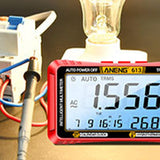 Maxbell Multimeter Digital Display Outdoor Work Practical Thermometer and Hygrometer Red