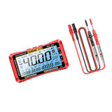 Maxbell Multimeter Digital Display Outdoor Work Practical Thermometer and Hygrometer Red